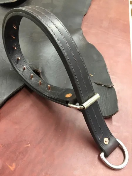 Leather Training Pinch Collar - Union Level Leather